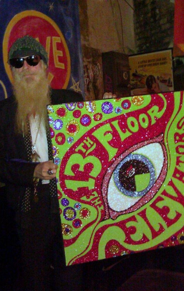 Billy Gibbons Digs Glitter!